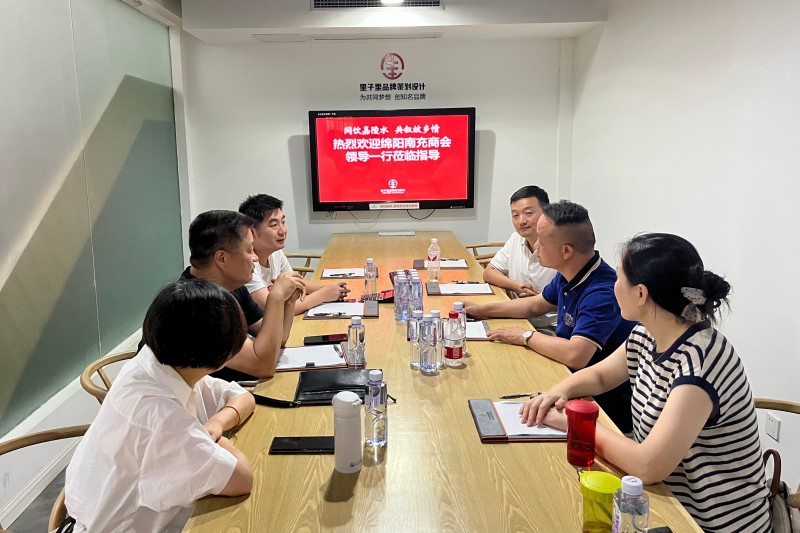 2024年7月29日，绵阳市南充商会支部书记、执行会长王维国一行走访会员阳凡企业